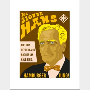 Hans Albers Tribute - Timeless Elegance in Classical Portrait Design Posters and Art